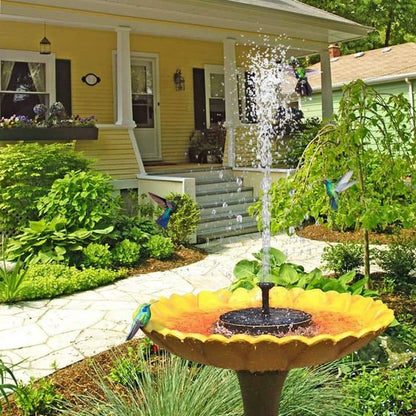 Solar Springbrunnen I  Vogel-Bad I Fontäne für den Garten