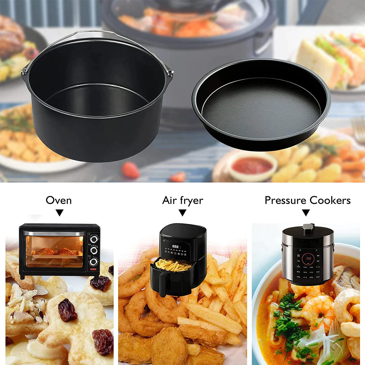 AirFryChef | Zubehörset für Airfryer