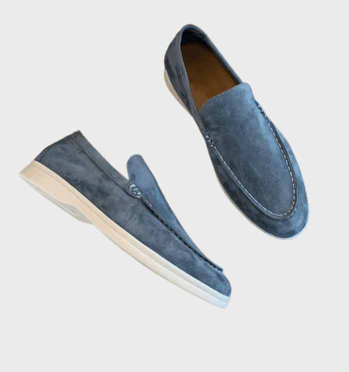 Stylische und bequeme Wildleder-Loafer für Herren | Lavryo