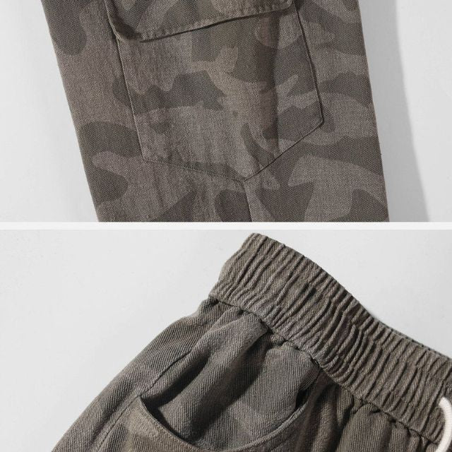 Ignazo | Camouflage-Cargohose für Herren