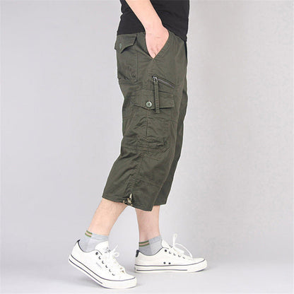 Chardie | Lockere, lange Cargo-Shorts mit mehreren Taschen