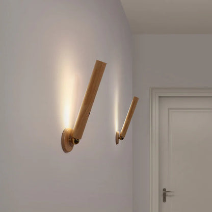 Woodlight | 360° drehbare Lampe - kabellos