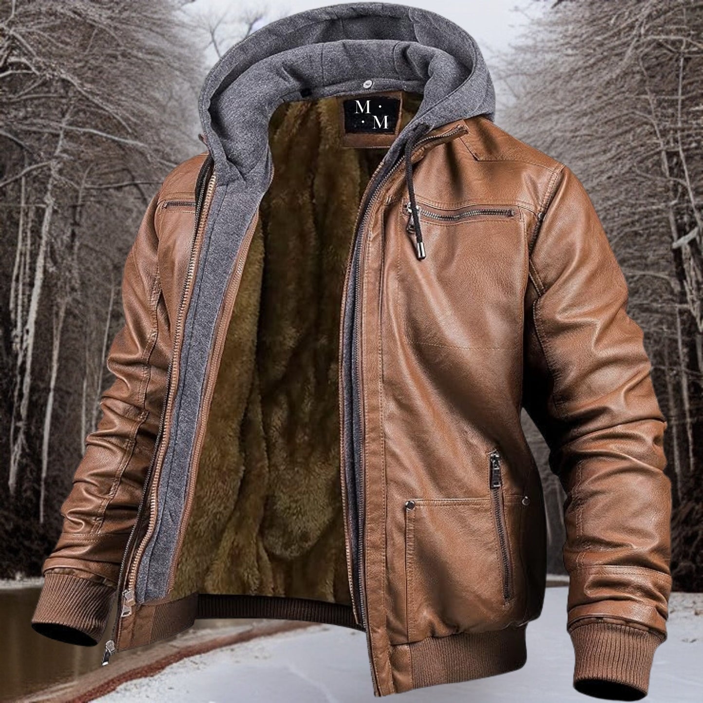 Hochwertige Lederjacke  für Herren | Darion