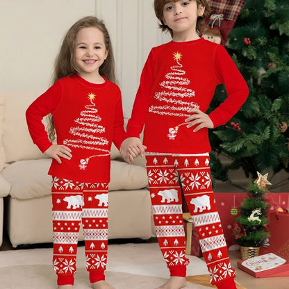 Familienmode Passendes Pyjama-Set für Weihnachten | FamPajama