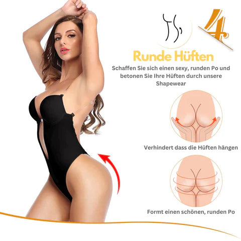 Ruru | Rückenfrei Nahtloser Shapewear BH