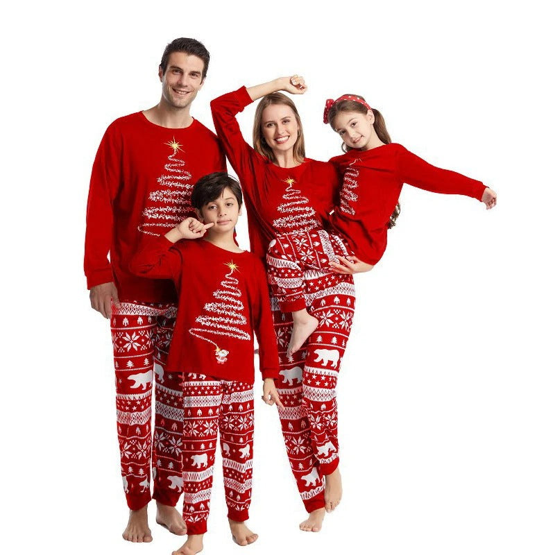 Familienmode Passendes Pyjama-Set für Weihnachten | FamPajama