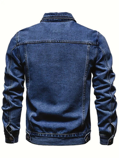 Herren Retro-Denimjacke | Kiaan