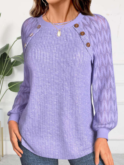 Stylischer Zopfstrickpullover für Damen | Herieda