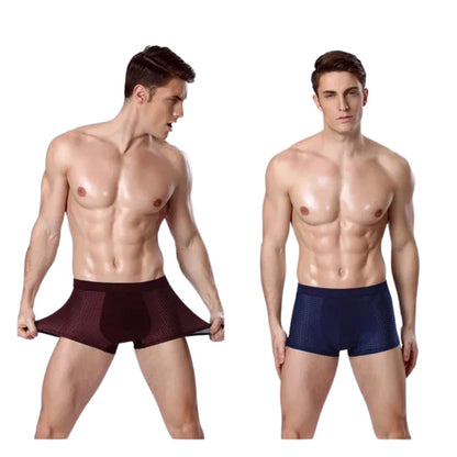 Atmungsaktive Mesh-Boxershorts mit elastischem Bund [4er-Pack] | Dion