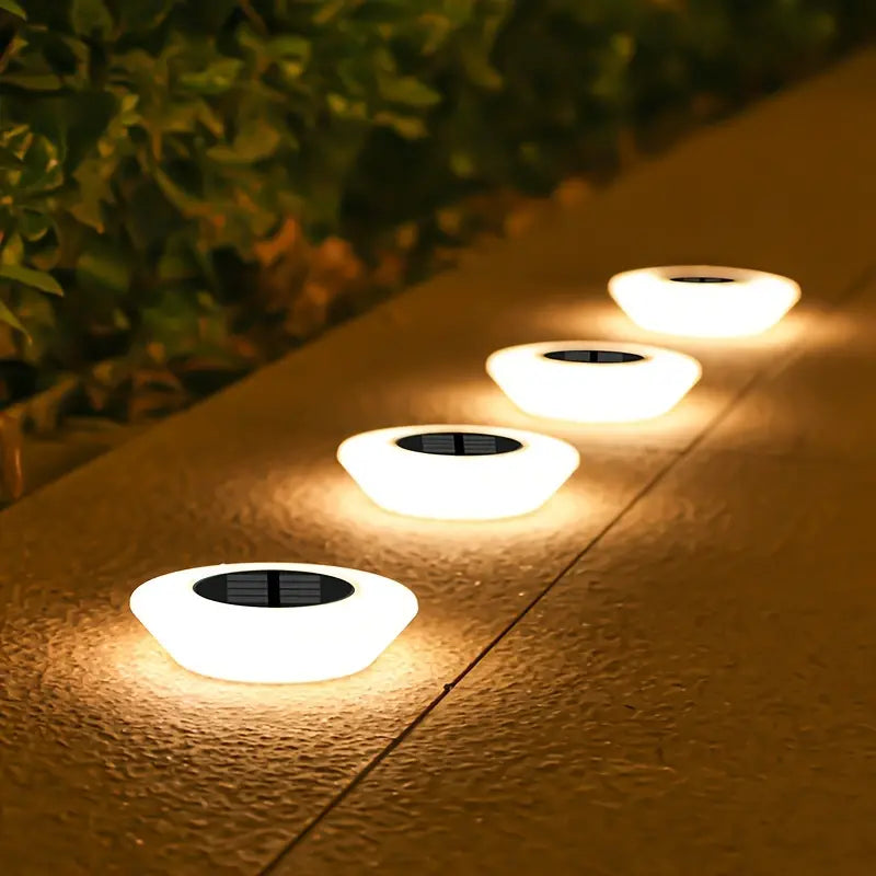 Luxuriöse und funktionale Solar-Bodenlampen – 4 Stück - Gardenlight