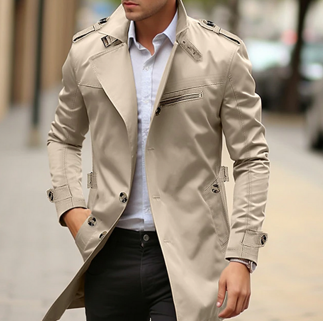 Klassischer Trenchcoat für Herren | Samwell