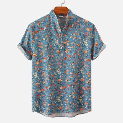 Elton | Abstraktes Print-Shirt für Herren