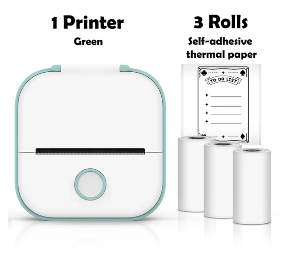 MiniPrinter | Tragbarer drahtloser Inline-Drucker