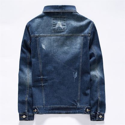 Jakero | Retro Urban Denim Herrenjacke