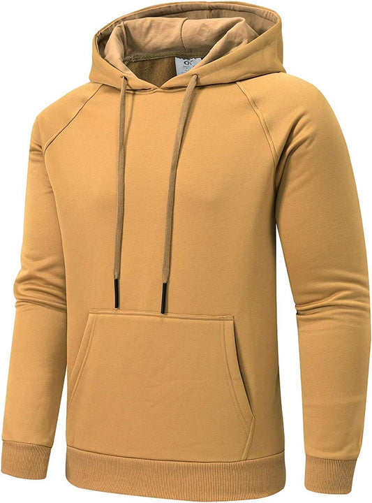 Polermo | Einfacher, Schlanker Herren-Kapuzenpullover im Sportstil