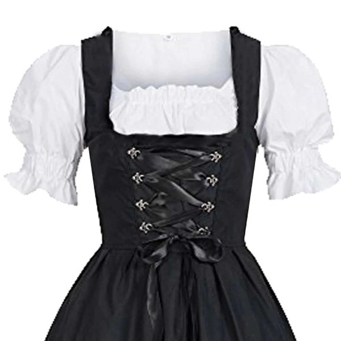 Fabianna | Dirndl Bayerisches Oktoberfest Trachtenkleid mit Schürze