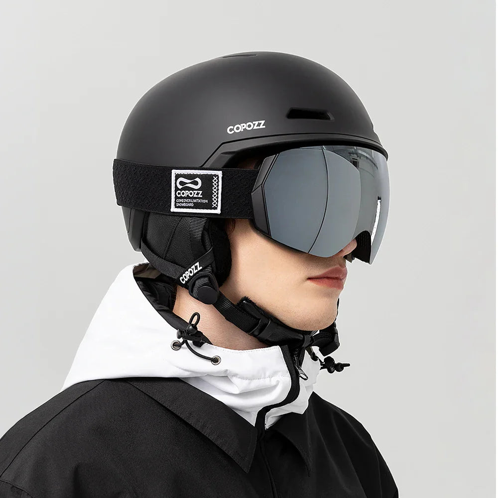 Ski- und Snowboardhelm – Halbschalenhelm mit stoßsicherem Design | SafeGo