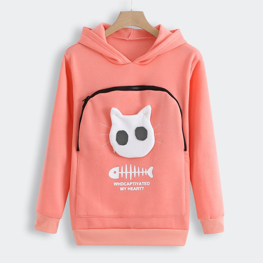 Meow Mate Hoodie | Kuschelpullover für Katzenliebhaber