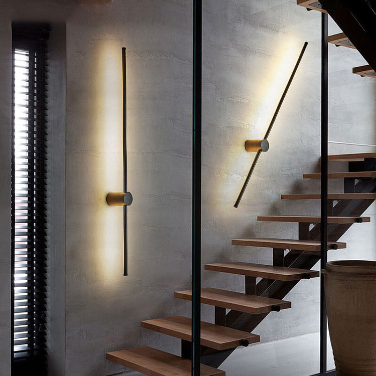 Urbane, moderne, minimalistische LED-Linear-Wandleuchte - Linely