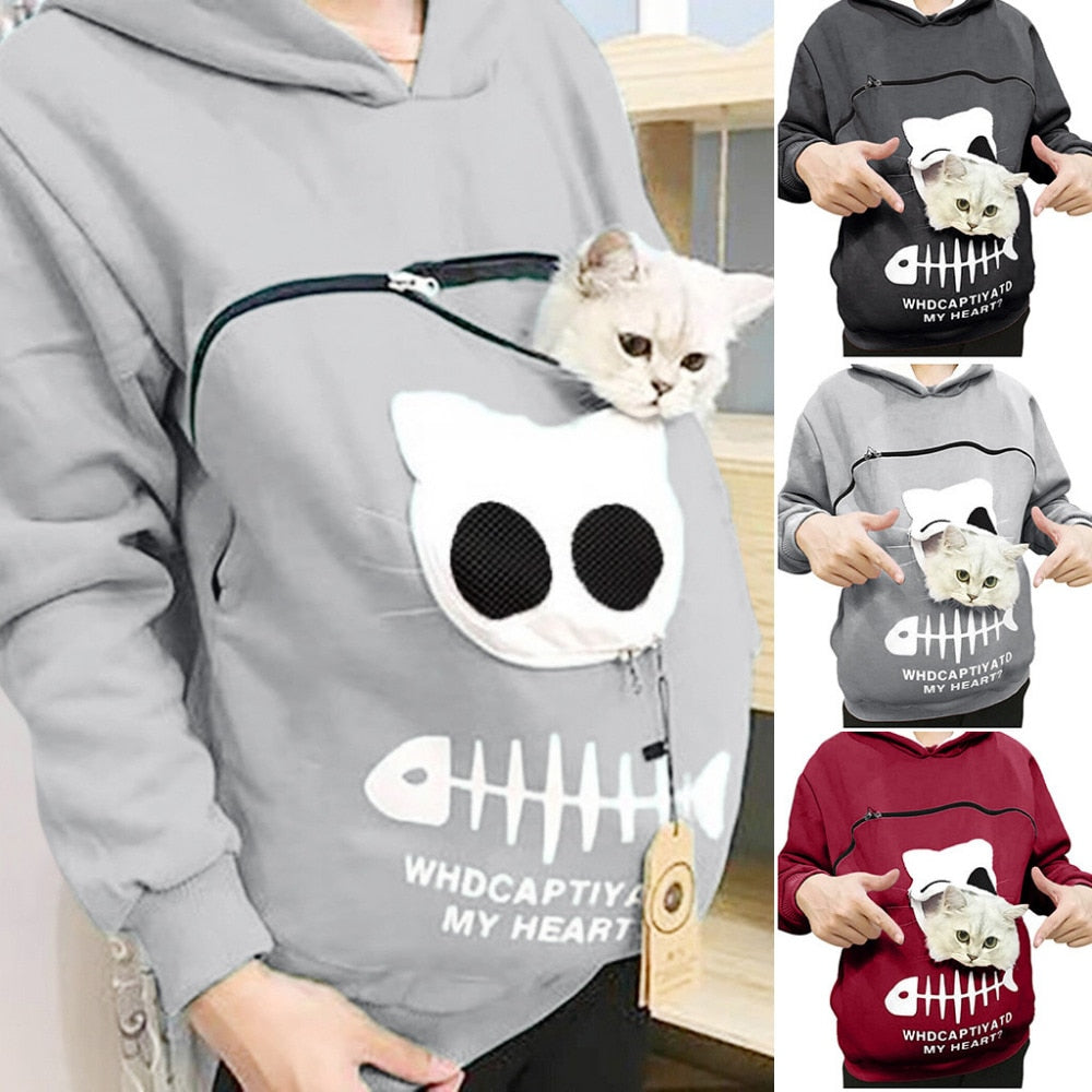 Meow Mate Hoodie | Kuschelpullover für Katzenliebhaber