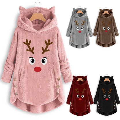 Hässlicher Weihnachts-Hoodie-Pullover für Frauen | Jerenio