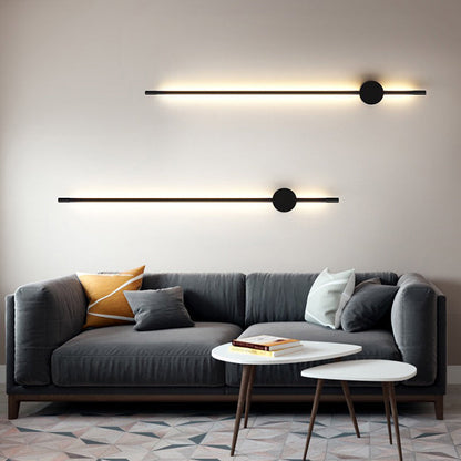 Urbane, moderne, minimalistische LED-Linear-Wandleuchte - Linely