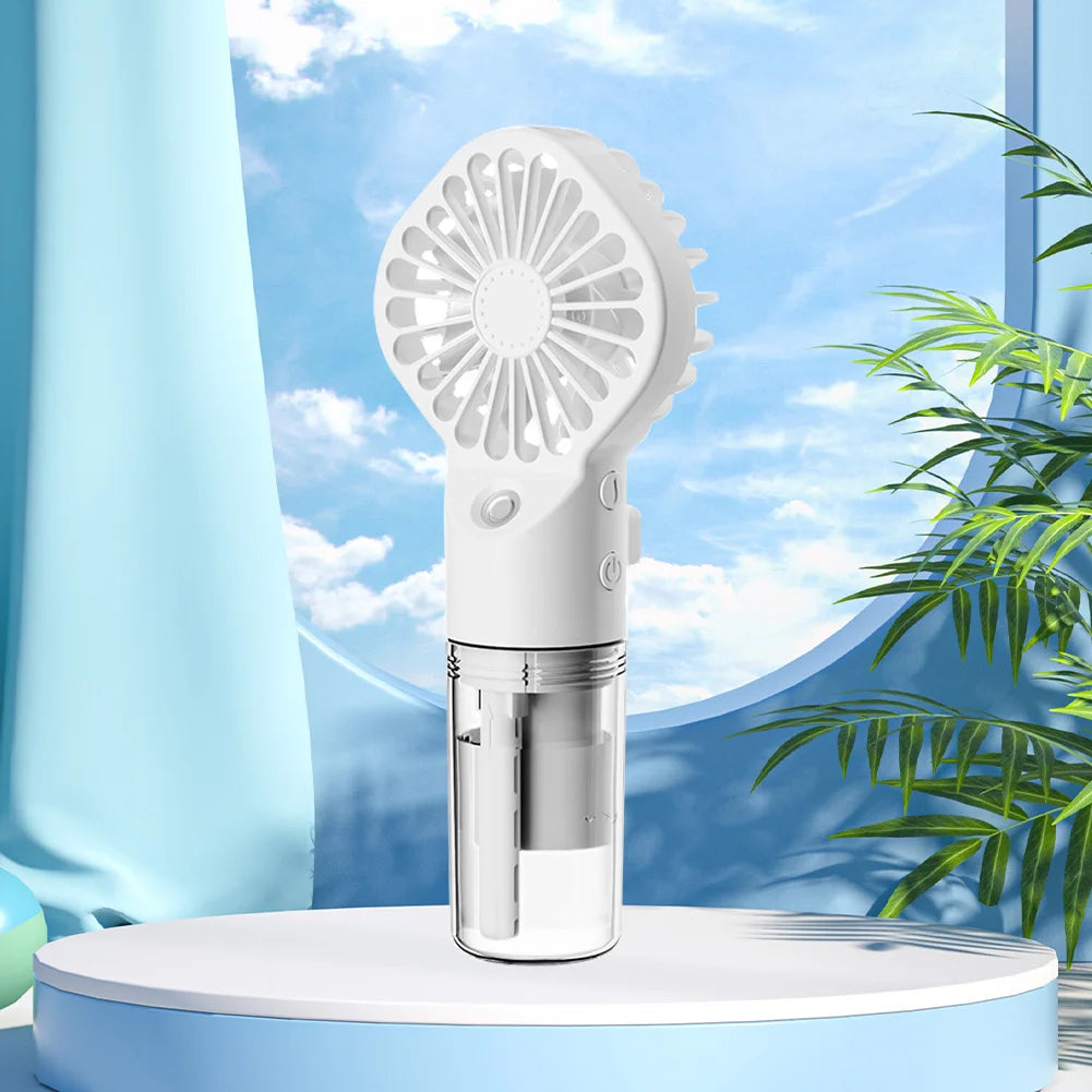 CoolAir | Tragbarer USB-Miniventilator mit Luftbefeuchter