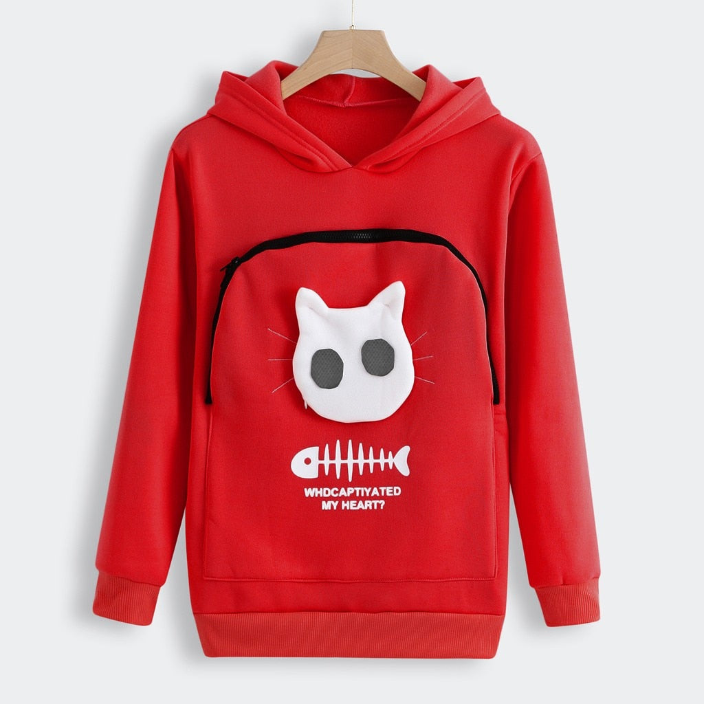 Meow Mate Hoodie | Kuschelpullover für Katzenliebhaber