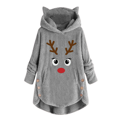 Hässlicher Weihnachts-Hoodie-Pullover für Frauen | Jerenio