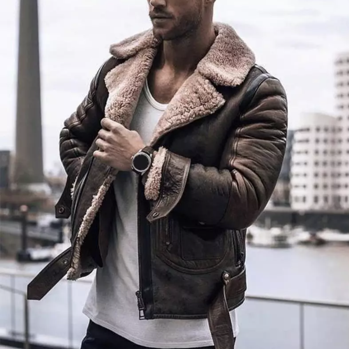 Stylische Winterjacke für Herren - Moritz