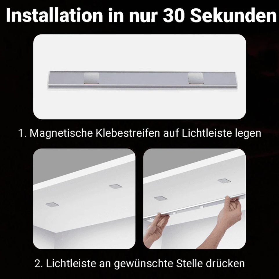 Lunari | LED Schrankbeleuchtung mit Bewegungsmelder