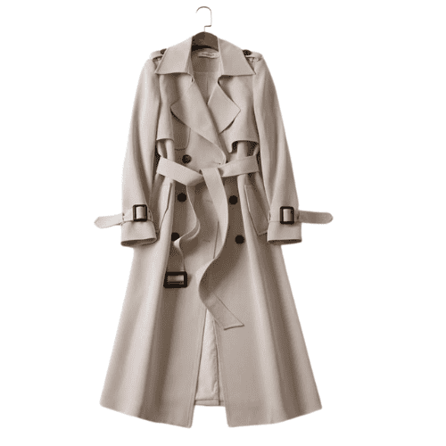 Modischer Trenchcoat für Damen | Mornelia