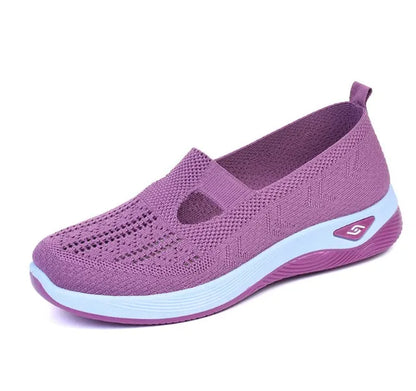 Carlita | Orthopädische Slip-On-Schuhe aus Mesh für Damen