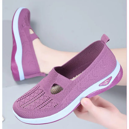 Carlita | Orthopädische Slip-On-Schuhe aus Mesh für Damen