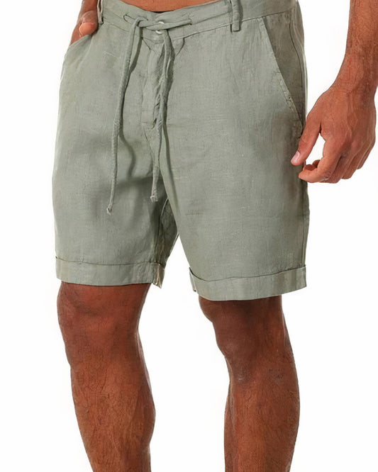 Leinen-Shorts für Männer - Robby