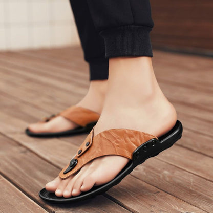 MannSpire | Robuste Ledersandalen für Herren