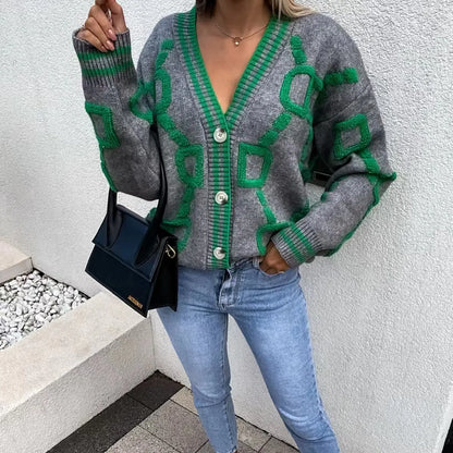 Chloebelle | Plüsch-Komfort-Strickjacke