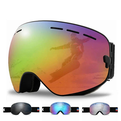 Doppelglas Anti-Fog Skibrille für Outdoor-Sportarten, Snowboard und Schneesport | Elox