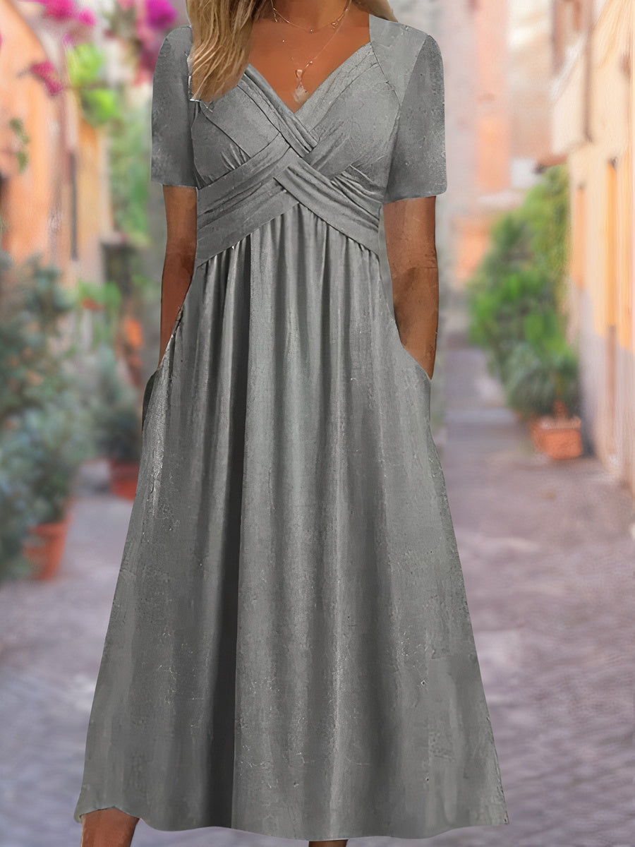 V-Ausschnitt Sommerkleid | Sellyn