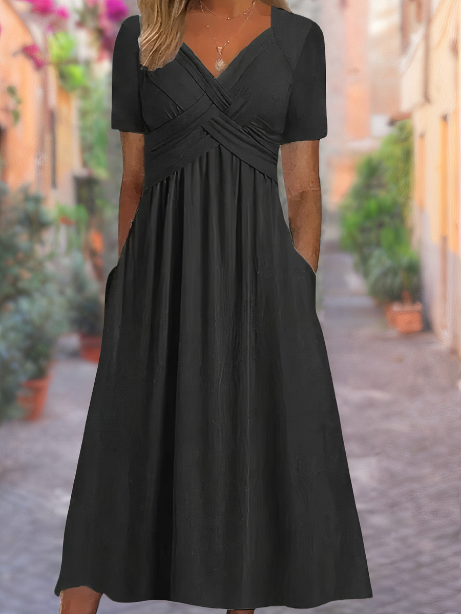 V-Ausschnitt Sommerkleid | Sellyn