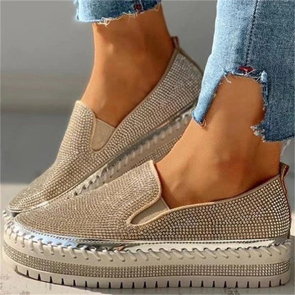 Kreyla | Glitzernde Orthopädische SommerSchuhe für Damen