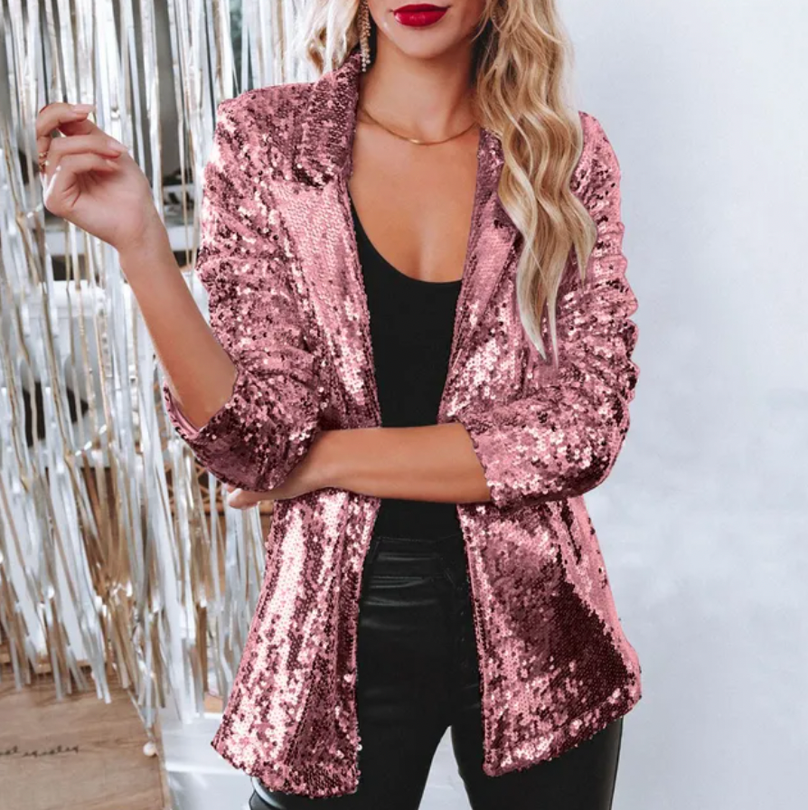 Nehari | Paillettenblazer für Damen