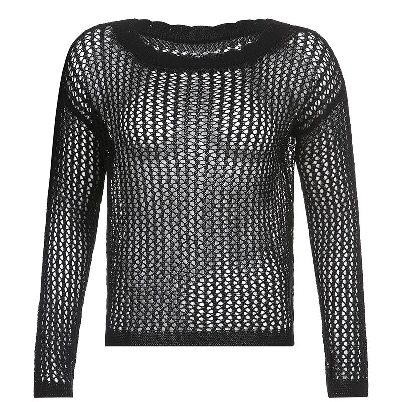 Veddy | Offener Strickpullover für Damen