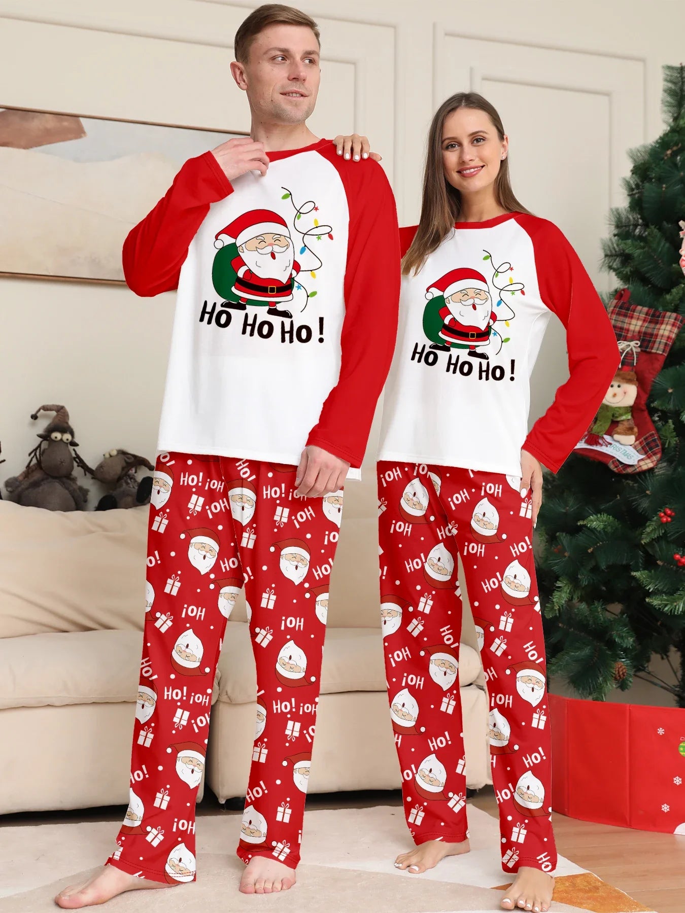 Weihnachts-Familien-Pyjama-Set 2024 | Megania