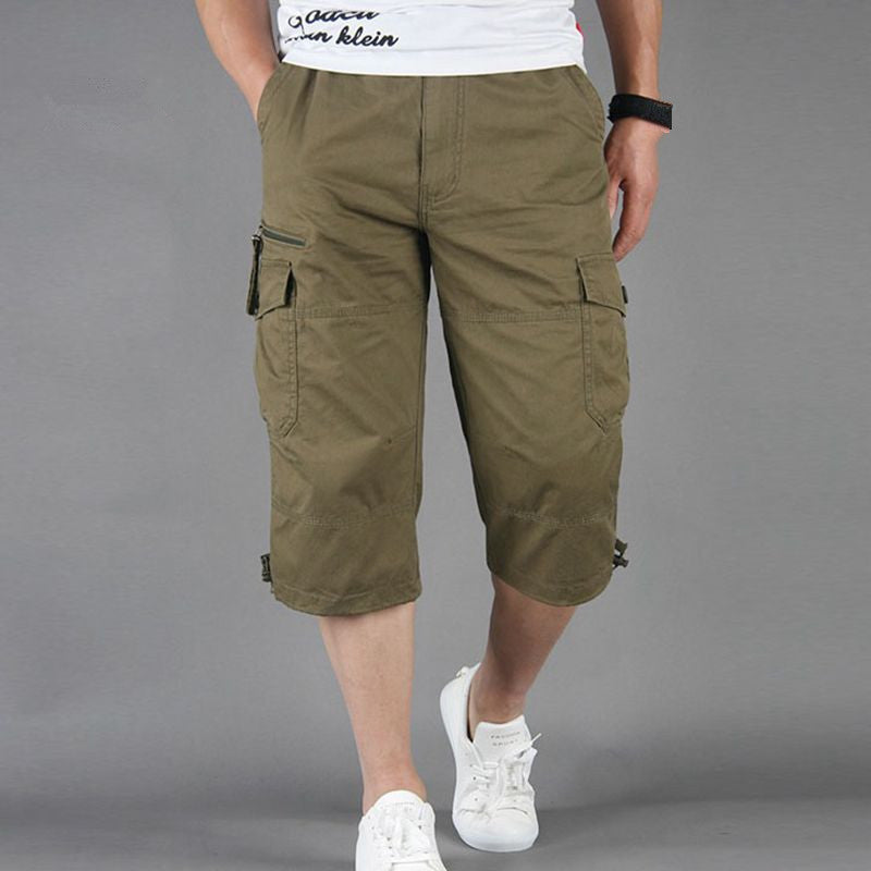 Chardie | Lockere, lange Cargo-Shorts mit mehreren Taschen