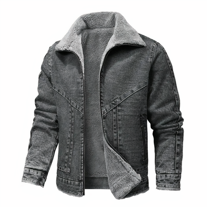 Ermin | Jeansjacke mit Fleecefutter