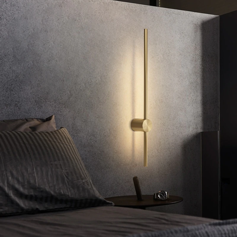 Urbane, moderne, minimalistische LED-Linear-Wandleuchte - Linely