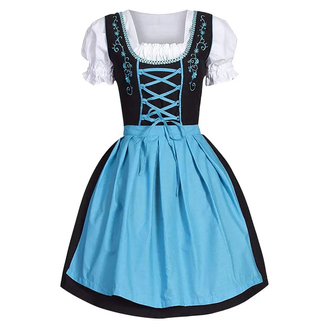 Bayerisches Oktoberfest Kostüm Trachtenkleid - Amosa