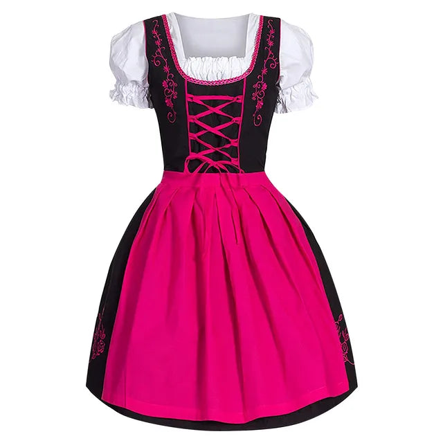 Bayerisches Oktoberfest Kostüm Trachtenkleid - Amosa