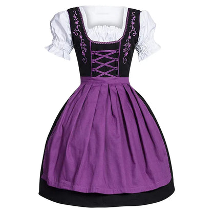 Bayerisches Oktoberfest Kostüm Trachtenkleid - Amosa